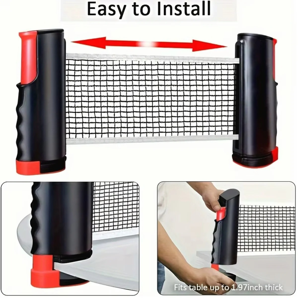 🔥 Limited Time Offer 🏓 NetFlex All-in-One Table Tennis Set – Play Anytime, Anywhere